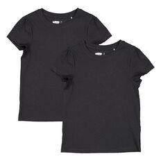Young Original Girls' Short Sleeve Cotton Tee 2 Pack