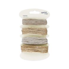 Uniti Natural Twine Assorted 4 Pack