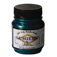 Jacquard Lumiere Acrylic Paint Halo Blue Gold 66.54ml