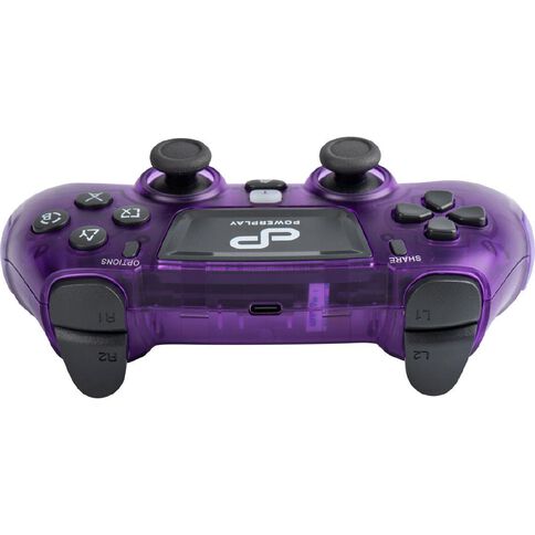 PowerPlay PS4 Wireless Controller Translucent Purple
