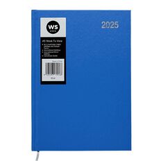 WS Colour Pop  2025 Diary A5 Week To Date Blue A5