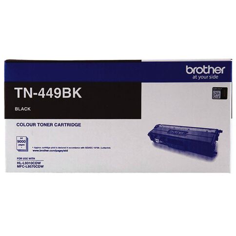 Brother Toner TN449BK Black (9000 Pages)