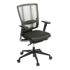 Eden Cloud Ergo Mesh Highback Chair with Arms Charcoal