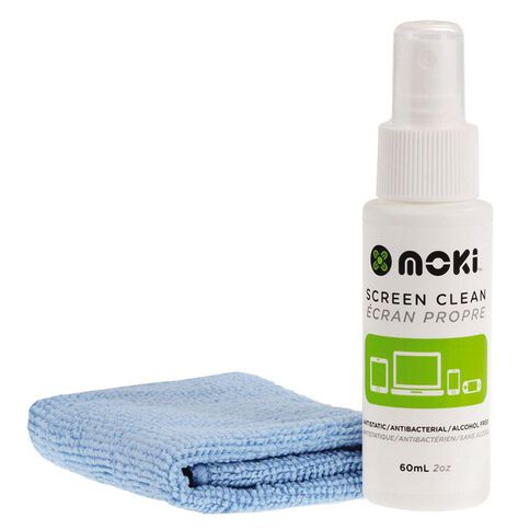 Moki / Fixity Clean Screen with Chamois Mini 60ml