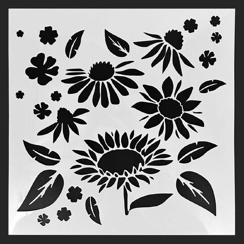 Uniti Stencils Nature 4 Set 12 inch