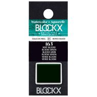 BLOCKX Watercolour Half Pan S1 163  Green Green