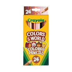 Crayola Colors of the World Colored Pencils 24 Pack 24 Pack
