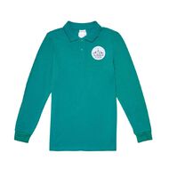 Schooltex Sumner School Long Sleeve Polo with Badge Schooltex Sumner School Long Sleeve Polo with Badge