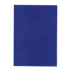WS L-Shaped Pockets 10 Pack Blue Mid A4