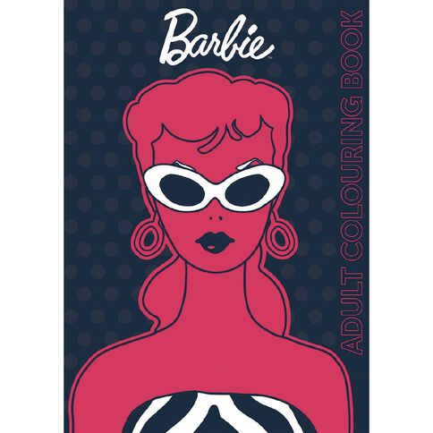 Mattel Barbie Adult Colouring Book