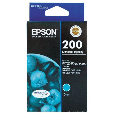 Epson Ink 200 Cyan (165 Pages)