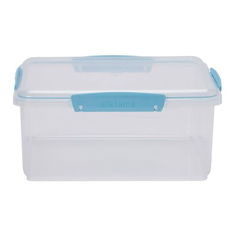 Sistema Klip It Pastels Rectangular Box Assorted Colours 5L 5L
