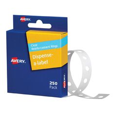 Avery Reinforcement Ring Labels 13mm diameter 250 Labels