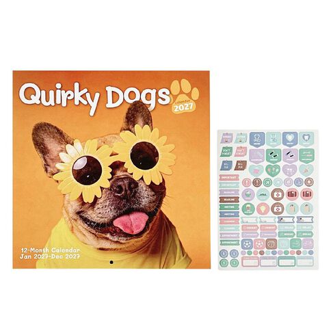 WS 2027 Calendar Quirky Dogs