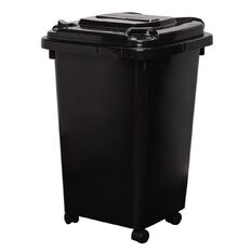 Living & Co Wheelie Bin Black 32L