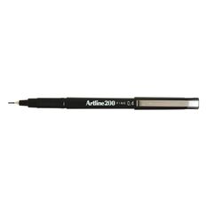 Artline Pen 200 Fine 2 Pack Black