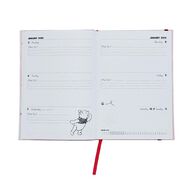 Winnie the Pooh 2026 Week To Date Diary Pink A5