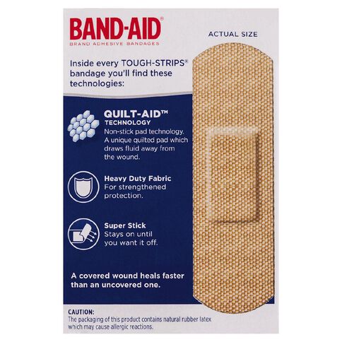 Band Aid Tough Strips Regular 20 Pack