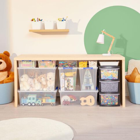 Sistema Storage Organiser Clear 90L