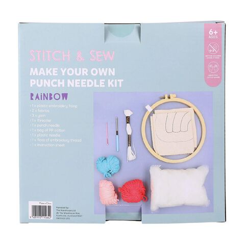 Punch Needle Rainbow Kit