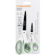 Fiskars 5 inch + 8 inch Titanium Scissors 2 Pack