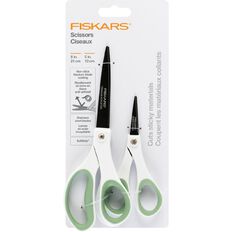 Fiskars 5 inch + 8 inch Titanium Scissors 2 Pack
