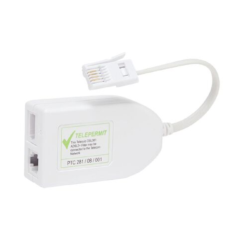 Tech.Inc ADSL Line Filter with NZ Telepermit