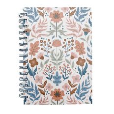 Uniti Floral Folklore Spiral Floral Printed Notebook A5