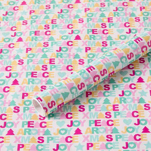 Christmas Gift Wrap 70cm x 7m Assorted