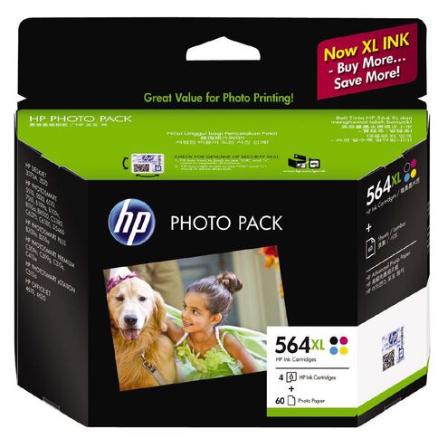HP Ink 564XL Photo Value 4 Pack