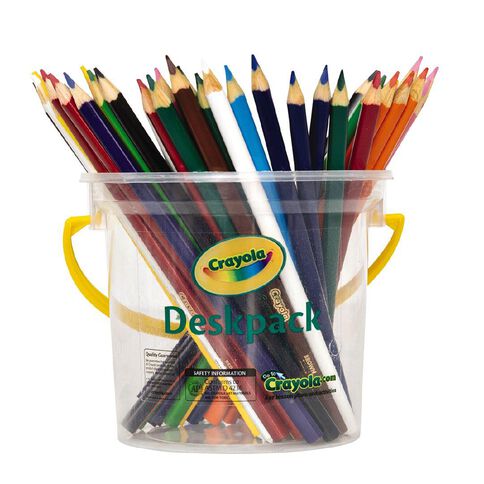 Crayola Triangular Colored Pencils Deskpack 48 Pack