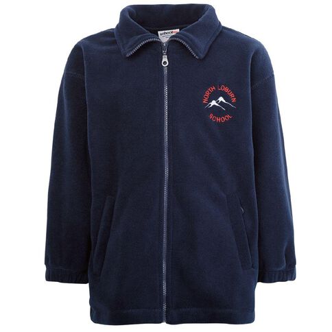 Schooltex North Loburn Polo Fleece Jacket with Embroidery