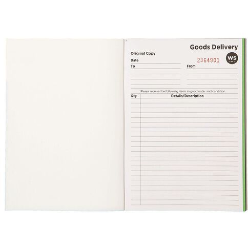WS Delivery Book Duplicate NCR 50 Forms A5