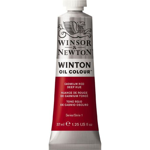 Winsor & Newton Winton Oil Paint 37ml Cadmium Red Deep Hue