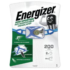 Energizer Recharge Sport Headlight 200 Lumens