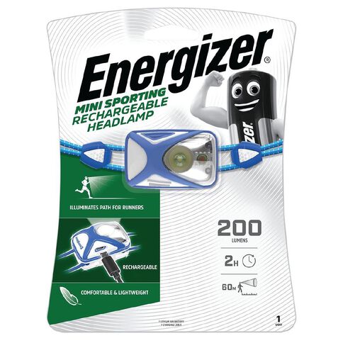 Energizer Recharge Sport Headlight 200 Lumens