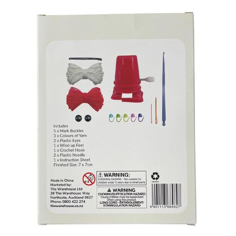Uniti Craft Adults Crochet Kit Mushroom
