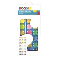 Kookie Watercolour Tablet 24 Pack Multi-Coloured