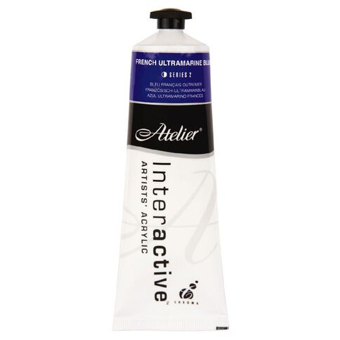 Atelier S2 Acrylic Paint French Ultramarine Blue 80ml