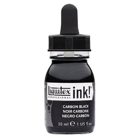 Liquitex Ink 30ml Carbon Black