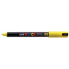 Uni Posca Marker 0.7mm Ultra-Fine Pin Tip Yellow