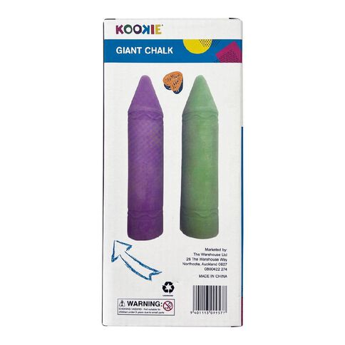 Kookie Jumbo Chalk 2 Pcs