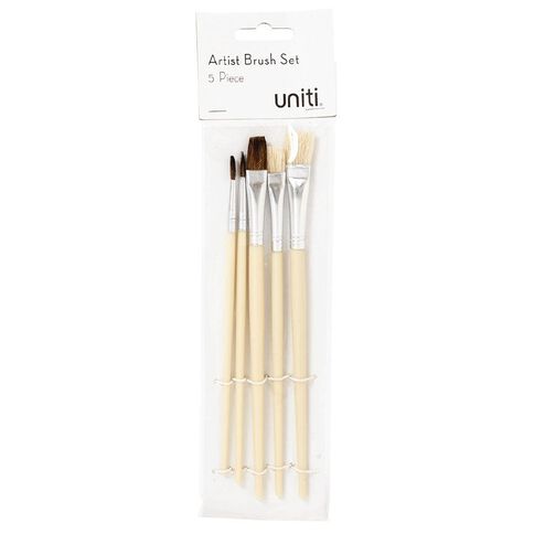 Uniti Artist Brush Set 5 Pack