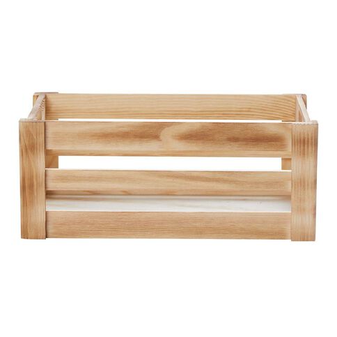Living & Co Wooden Crate Large Natural