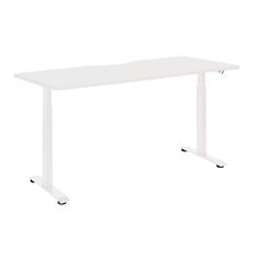 Jasper J Emerge Pneumatic Height Adjustable Desk 1800 White