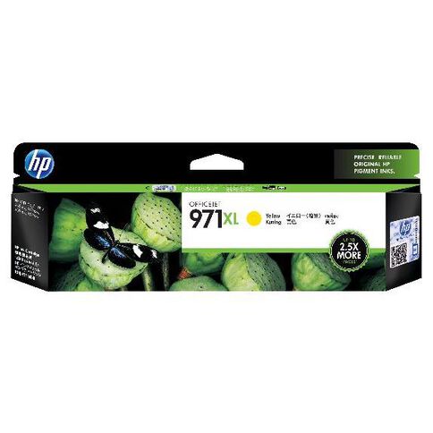 HP Ink 971XL Yellow (6600 Pages)