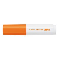 Pilot Pintor Marker Chisel Broad 8.0mm Tip Orange