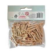 Uniti Mini Wooden Pegs 50 Piece