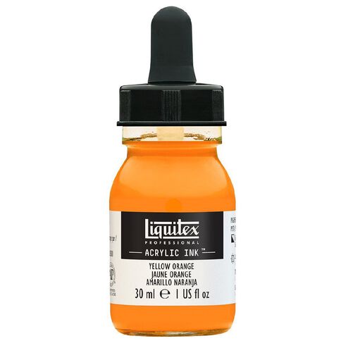 Liquitex Acrylic Ink Yellow Orange 30ml
