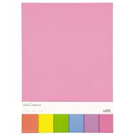 Uniti Value Cardstock 220gsm Brights 12 Pack A3